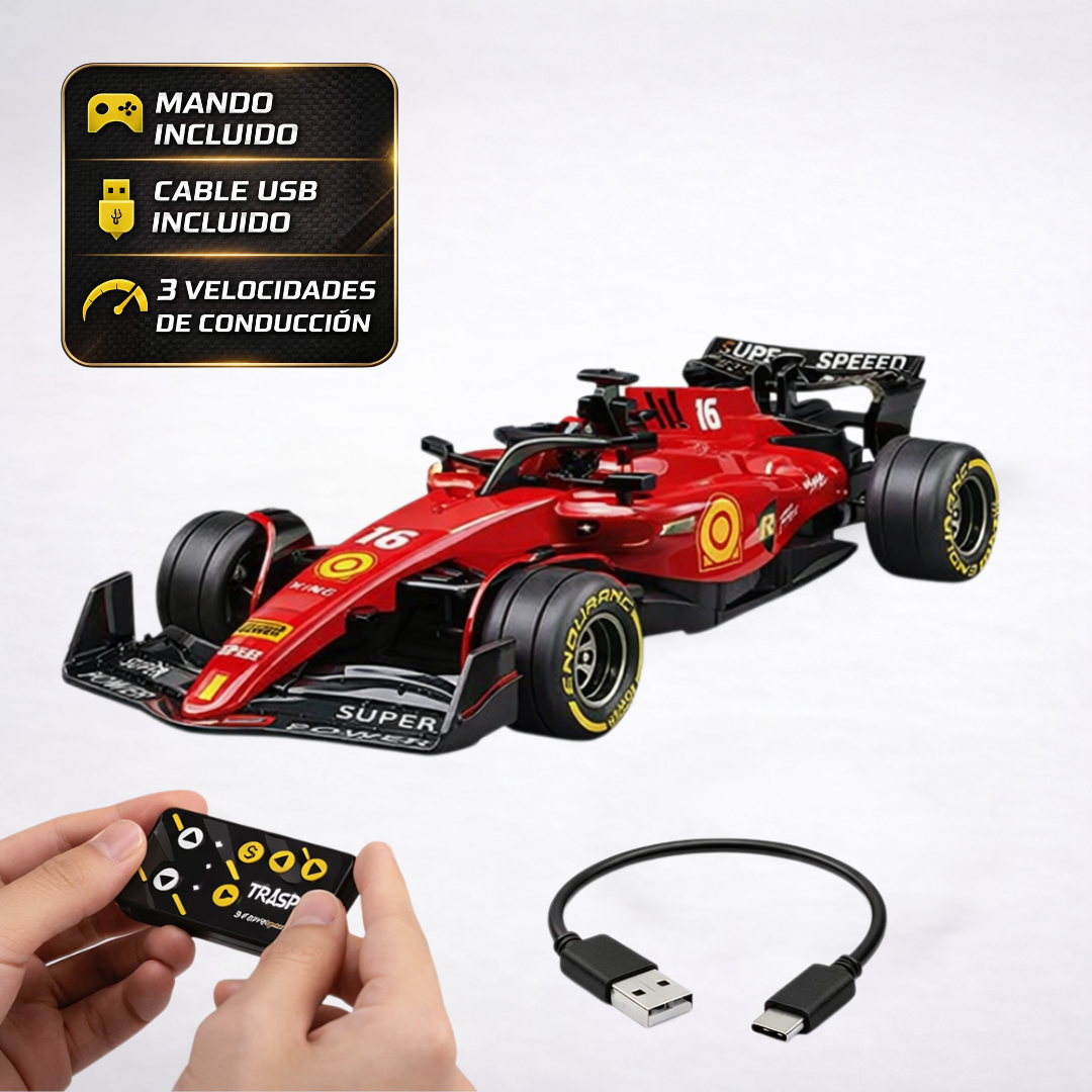Mini Coche Radio Control Fórmula 1