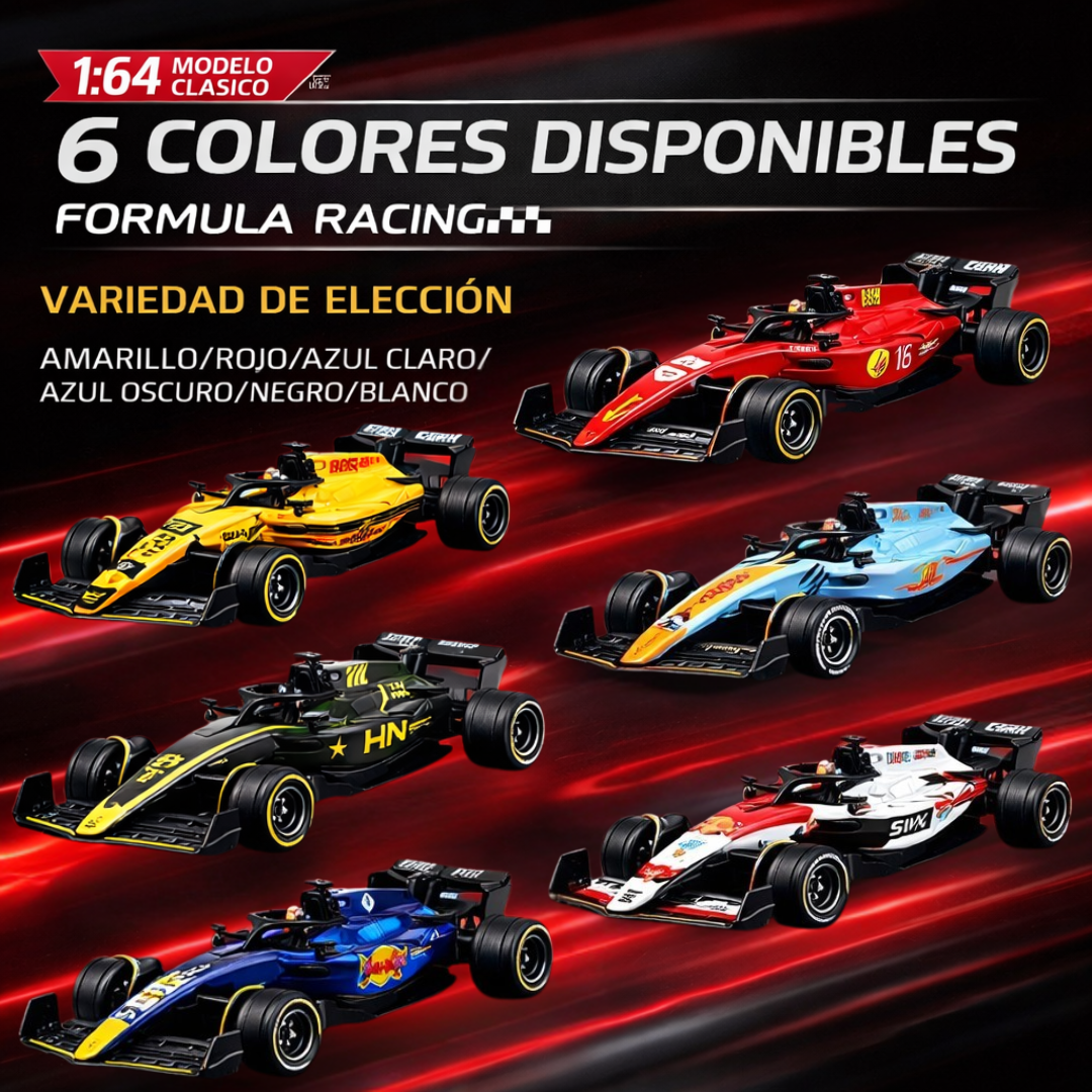 Mini Coche Radio Control Fórmula 1