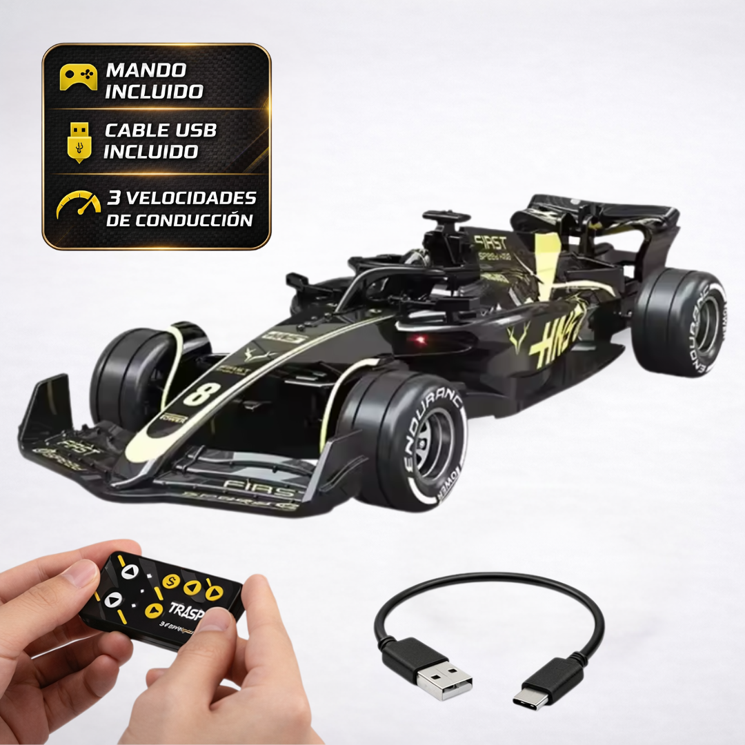 Mini Coche Radio Control Fórmula 1