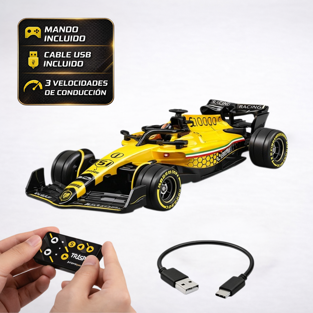 Mini Coche Radio Control Fórmula 1